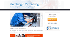 Desktop Screenshot of plumbinggps.com