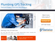 Tablet Screenshot of plumbinggps.com